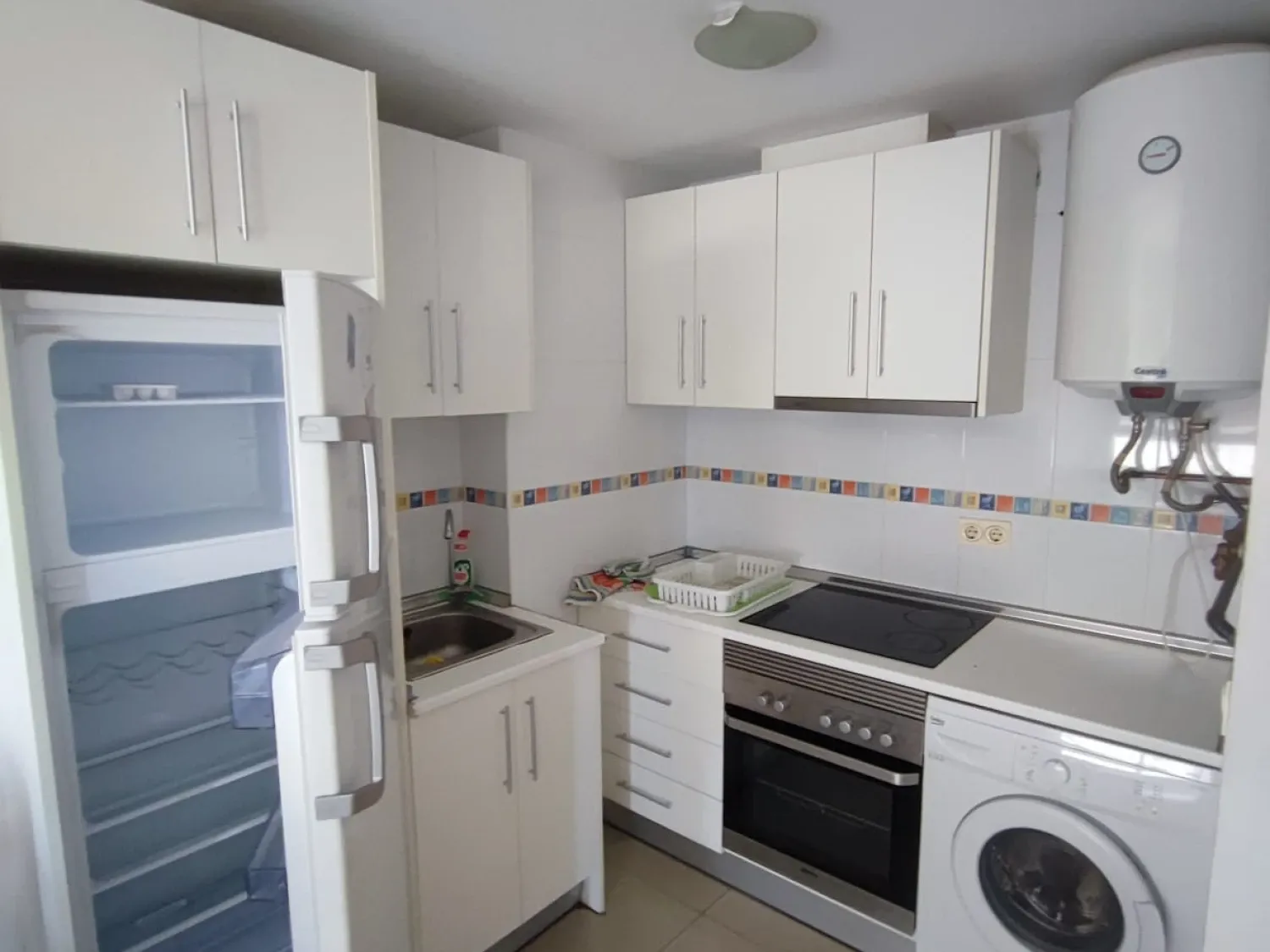Kitchen of Apartment for sale in  Murcia Capital  with Storage room, Washing machine and Balcony