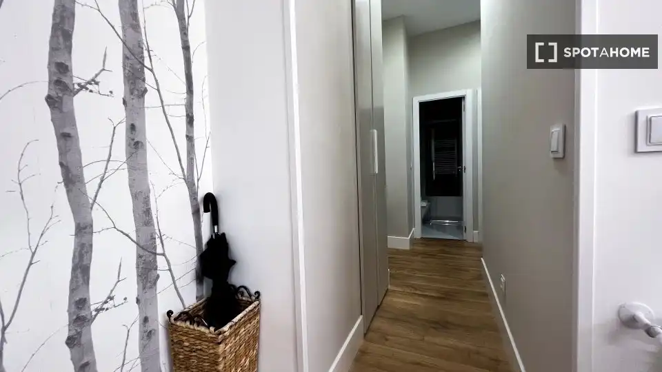 Wohnung zur Miete in Madrid mit Klimaanlage, Heizung und Möbliert