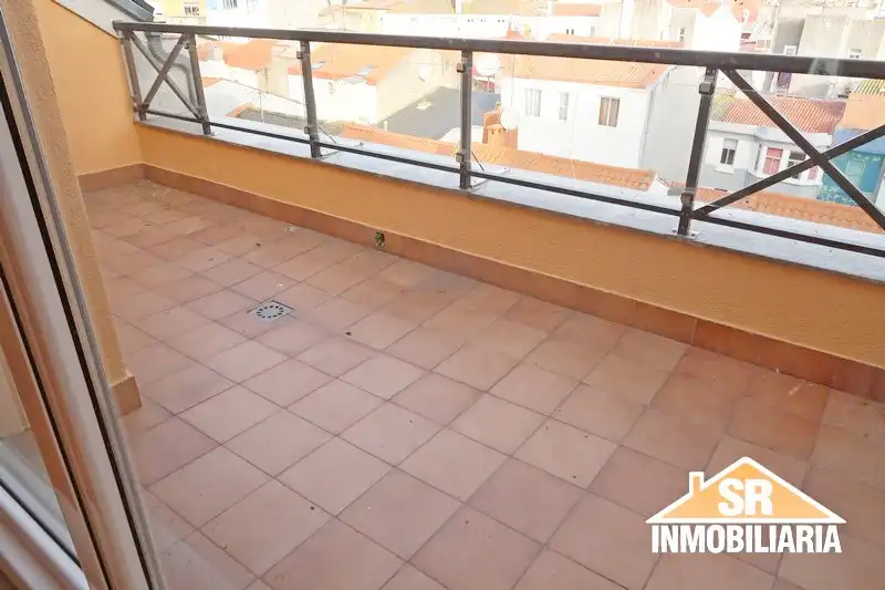 Terraza de Piso de alquiler en A Coruña Capital  con Calefacción, Parquet y Horno