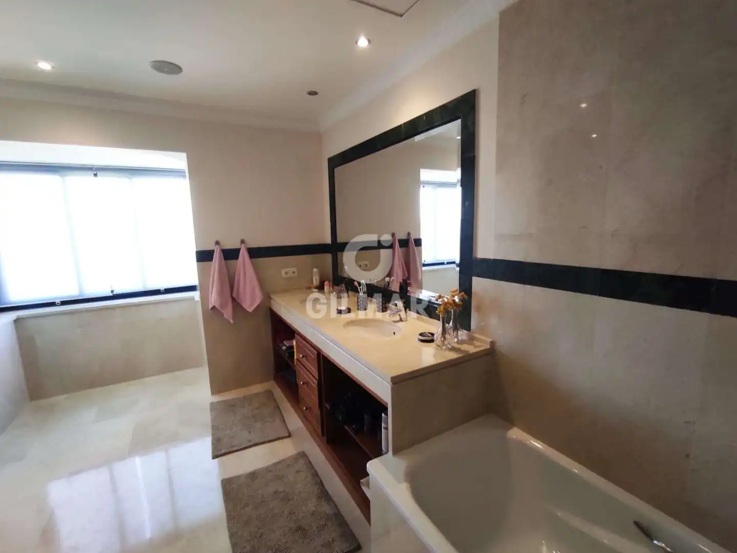 Baño de Casa o chalet en venta en Arcos de la Frontera con Calefacción, Jardín privado y Piscina
