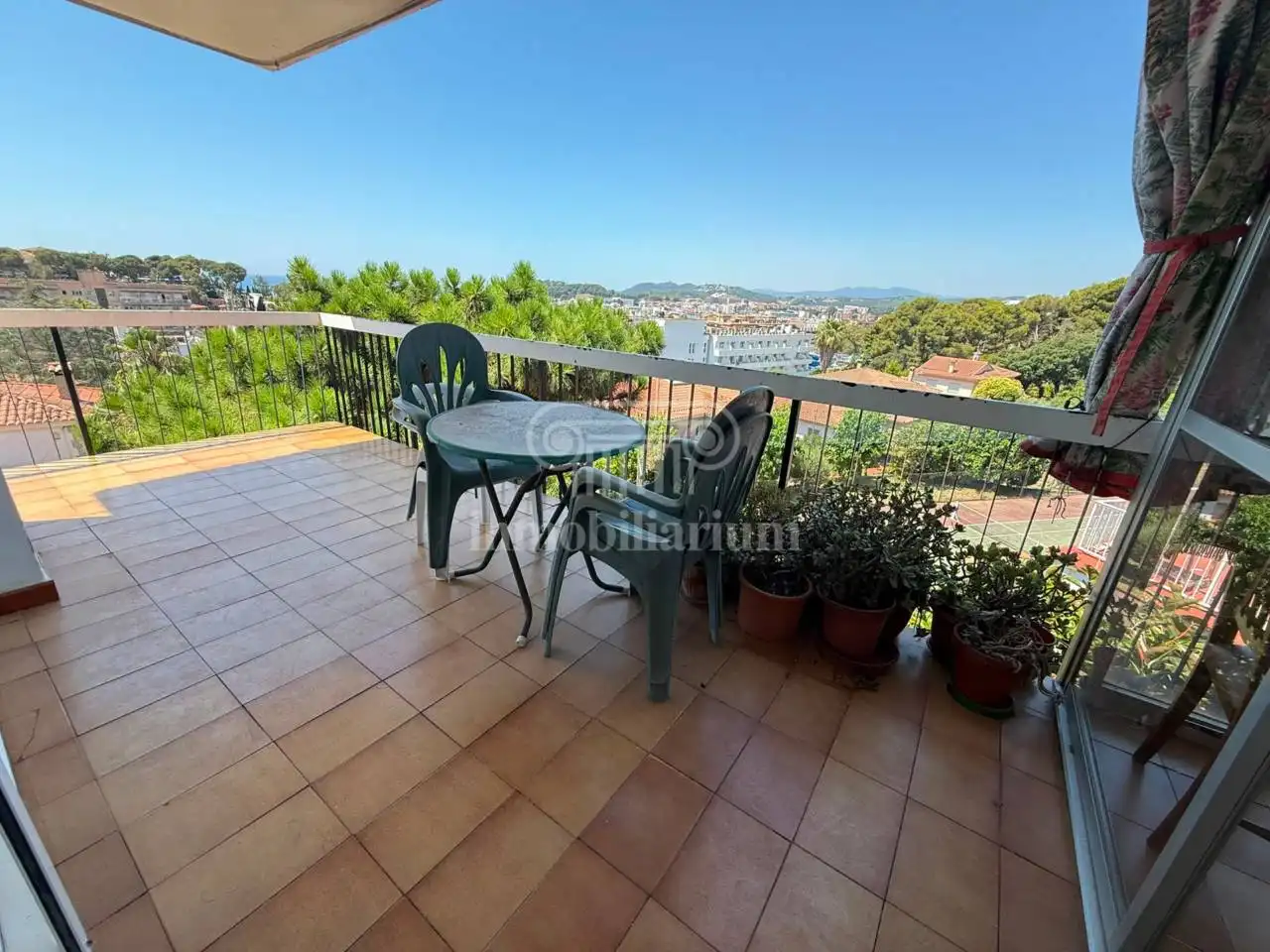 Terrace of Flat for sale in Lloret de Mar  with Terrace, Furnished and Community pool