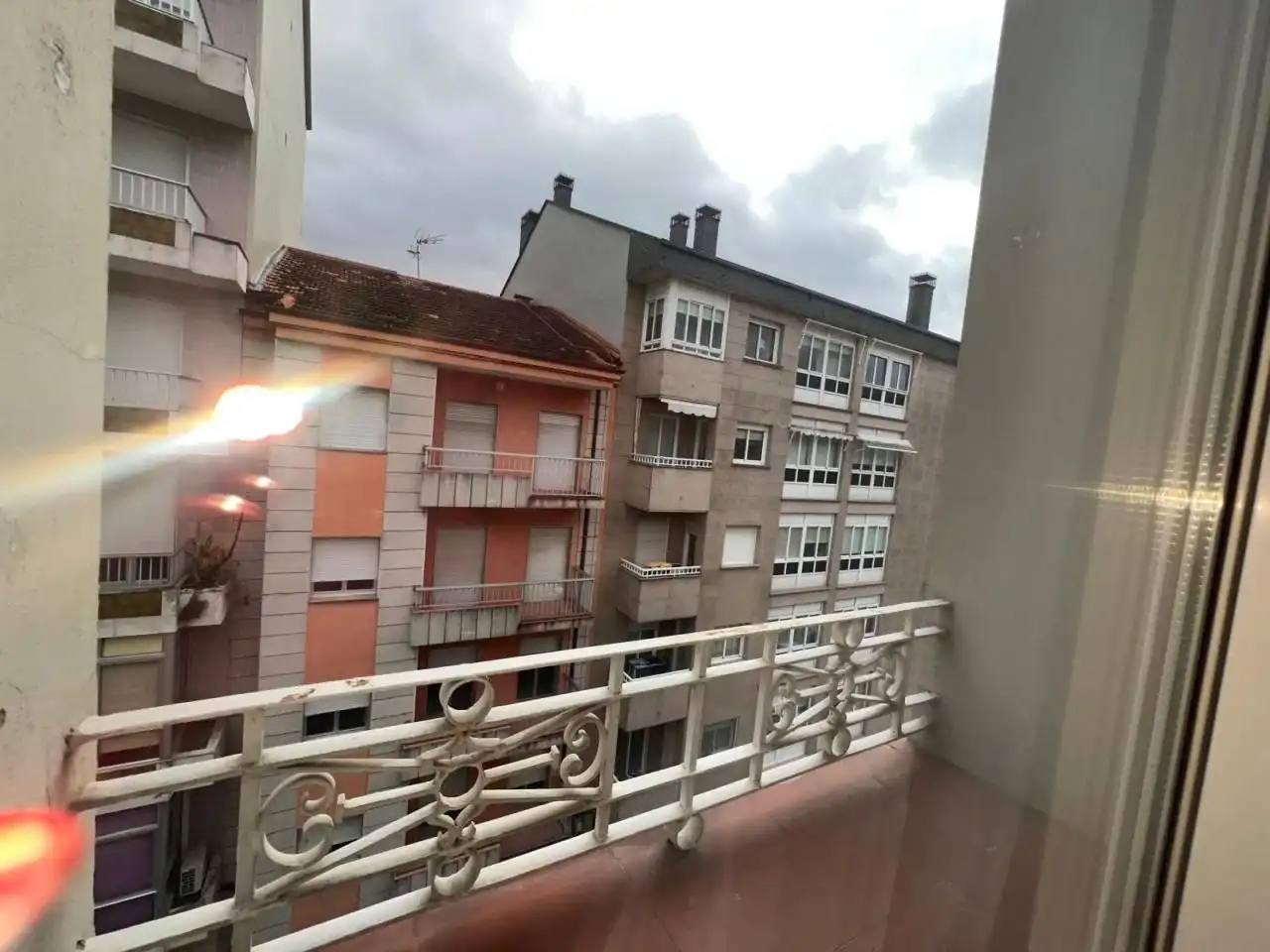 Terrassa de Pis de lloguer en Ourense Capital  amb Calefacció, Moblat i Balcó
