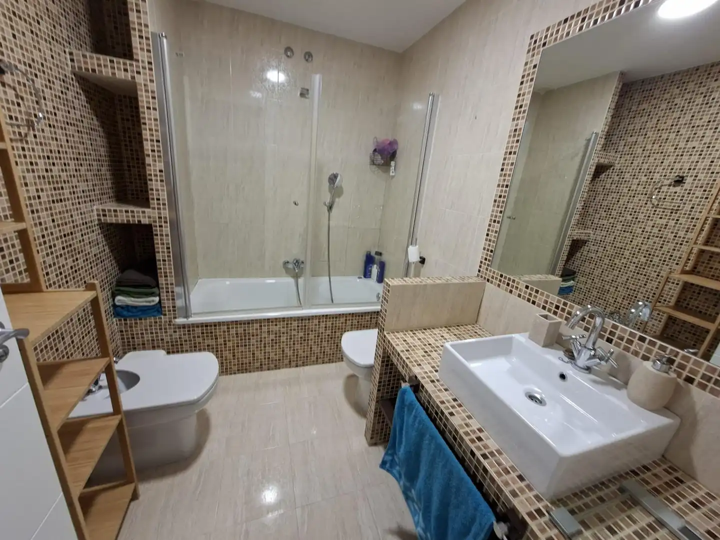 Baño de Casa adosada en venta en Miguelturra con Aire acondicionado, Calefacción y Terraza