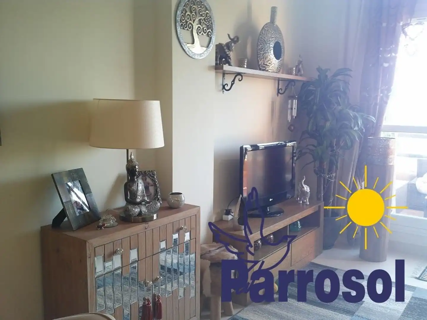 Sala de estar de Piso en venta en Mojácar con Aire acondicionado, Calefacción y Terraza