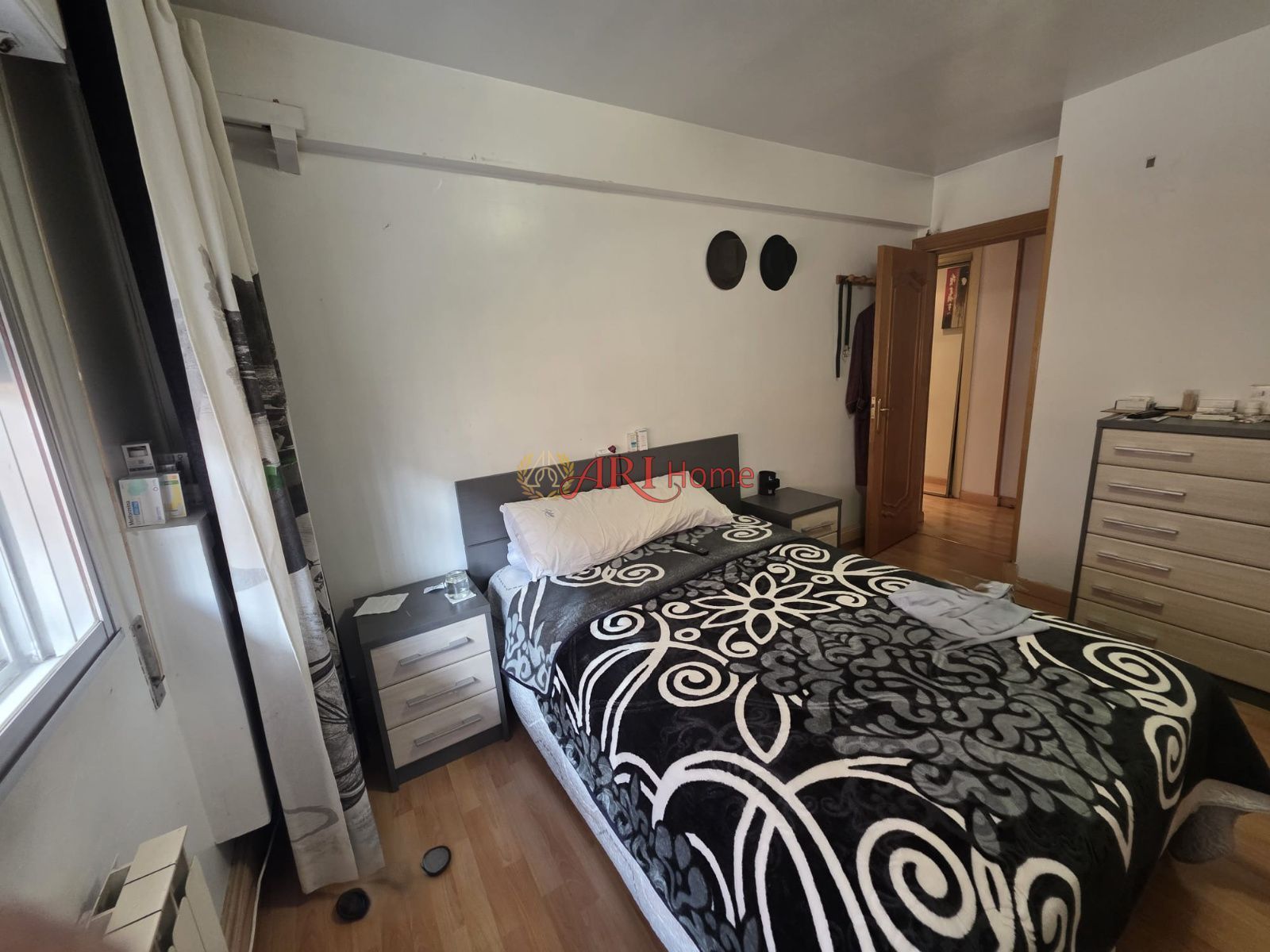 Bedroom of Flat for sale in  Madrid Capital  with Air Conditioner and Heating