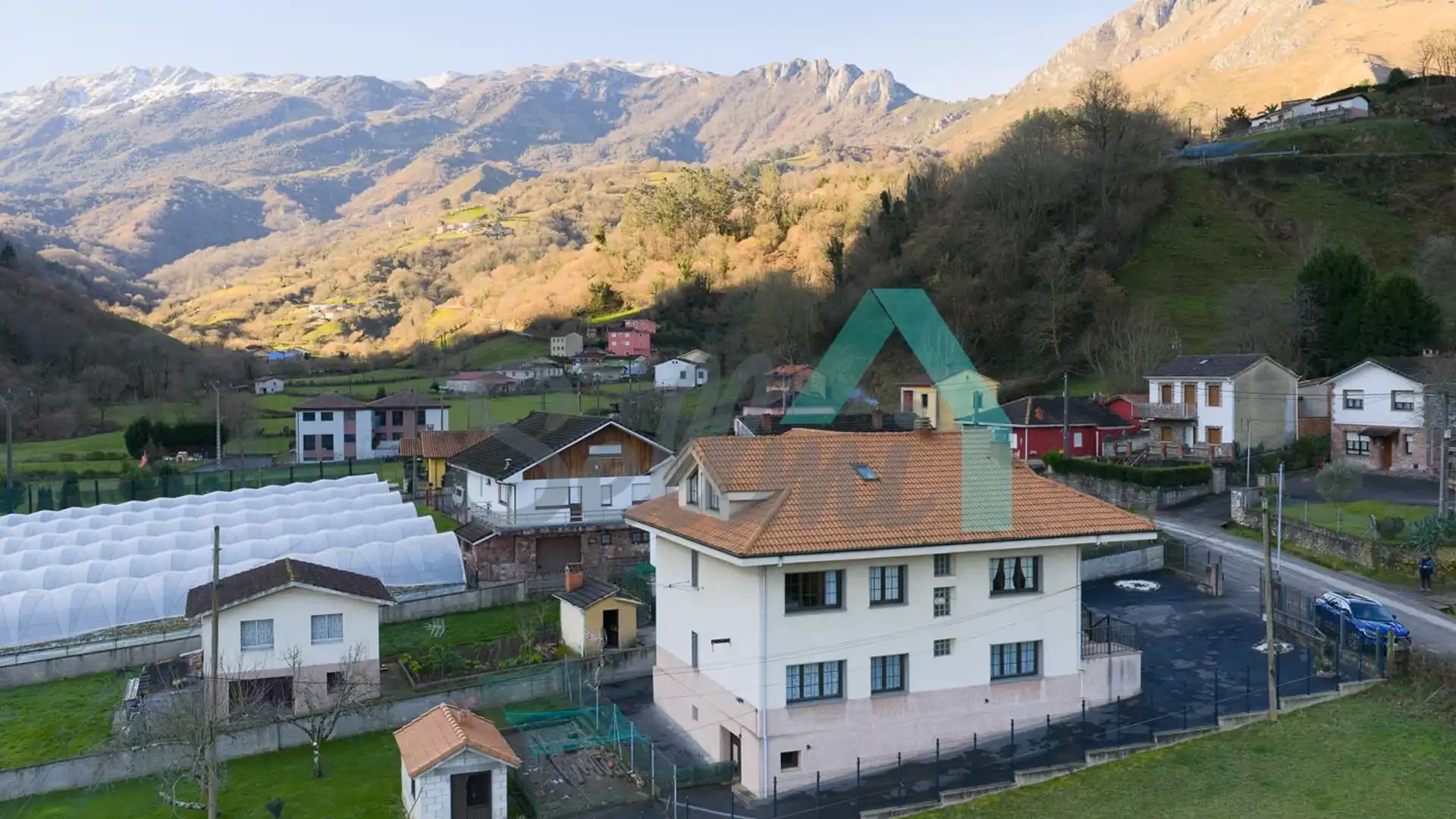 Exterior view of Houses for sale in Morcín  with Heating, Private garden and Terrace