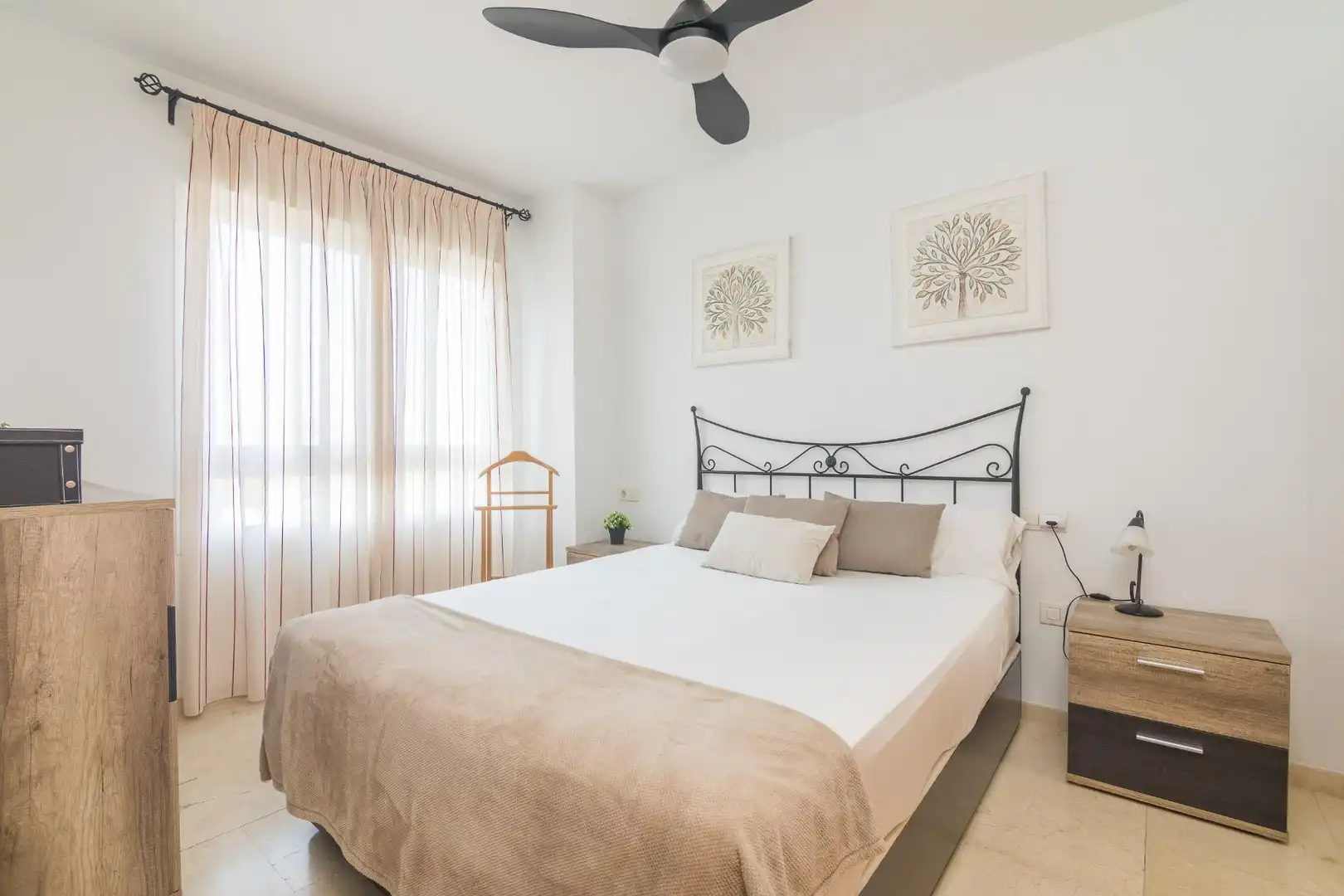 Bedroom of Flat for sale in El Campello  with Air Conditioner, Heating and Terrace