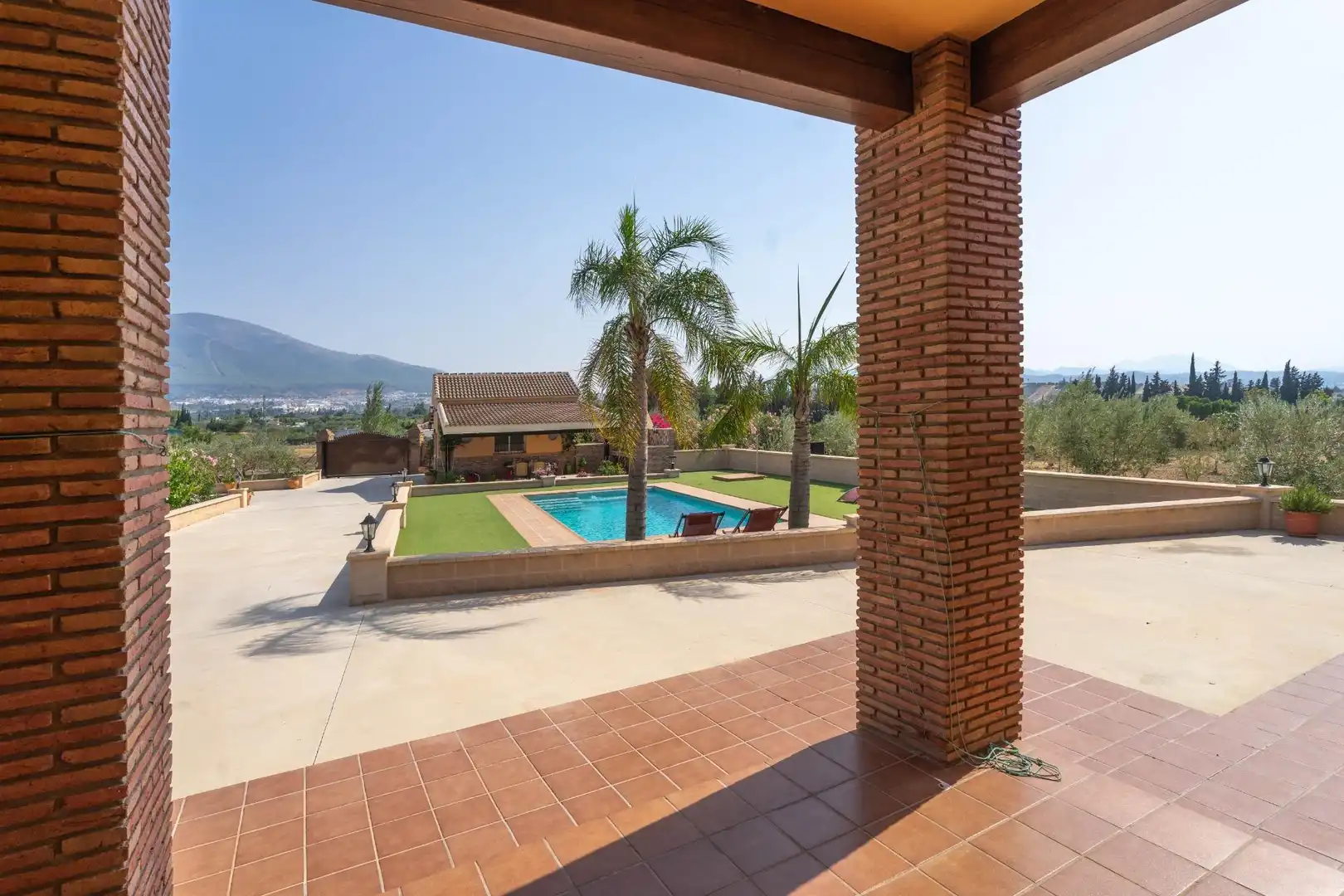 Terrace of Houses for rent in Alhaurín El Grande  with Air Conditioner, Private garden and Terrace