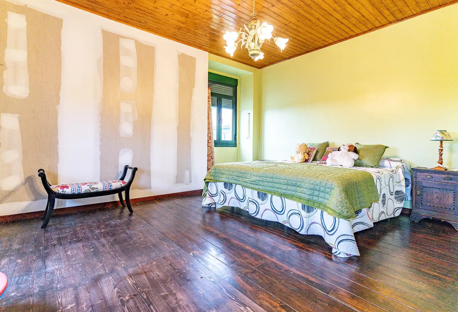 Bedroom of Houses for sale in Coristanco  with Private garden, Storage room and Furnished