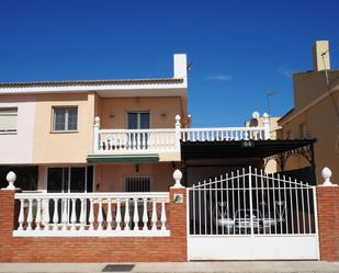 Exterior view of Single-family semi-detached for sale in Cuevas del Campo  with Air Conditioner, Terrace and Balcony