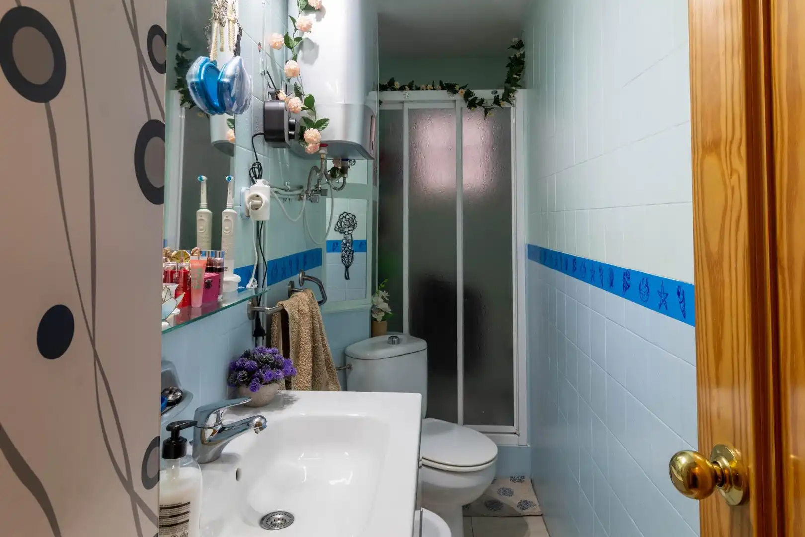 Badezimmer von Wohnung zum Verkauf in Madrid mit Heizung und Terrasse