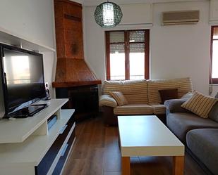 Living room of Flat to rent in Moncada  with Air Conditioner, Parquet flooring and Terrace