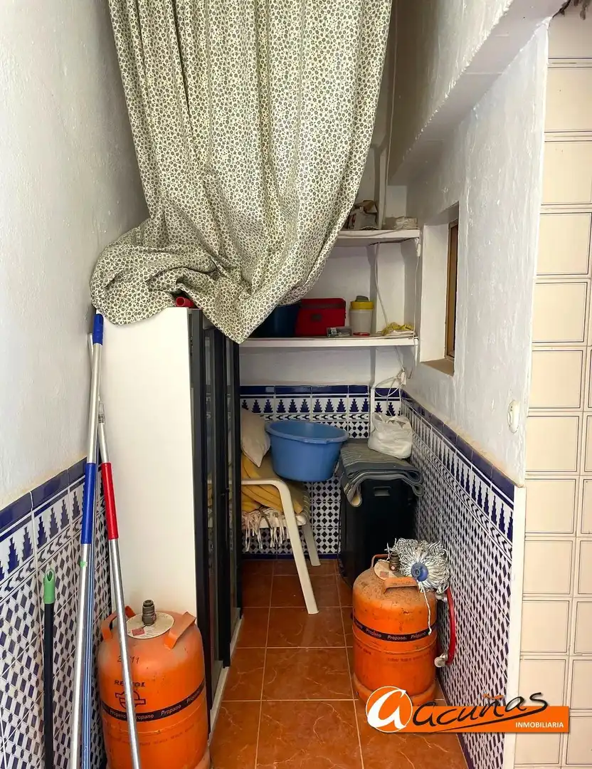 Cocina de Casa adosada en venta en Alameda con Trastero