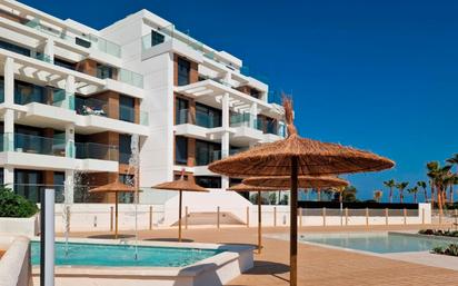 Swimming pool of Apartment for sale in Dénia  with Air Conditioner, Heating and Private garden