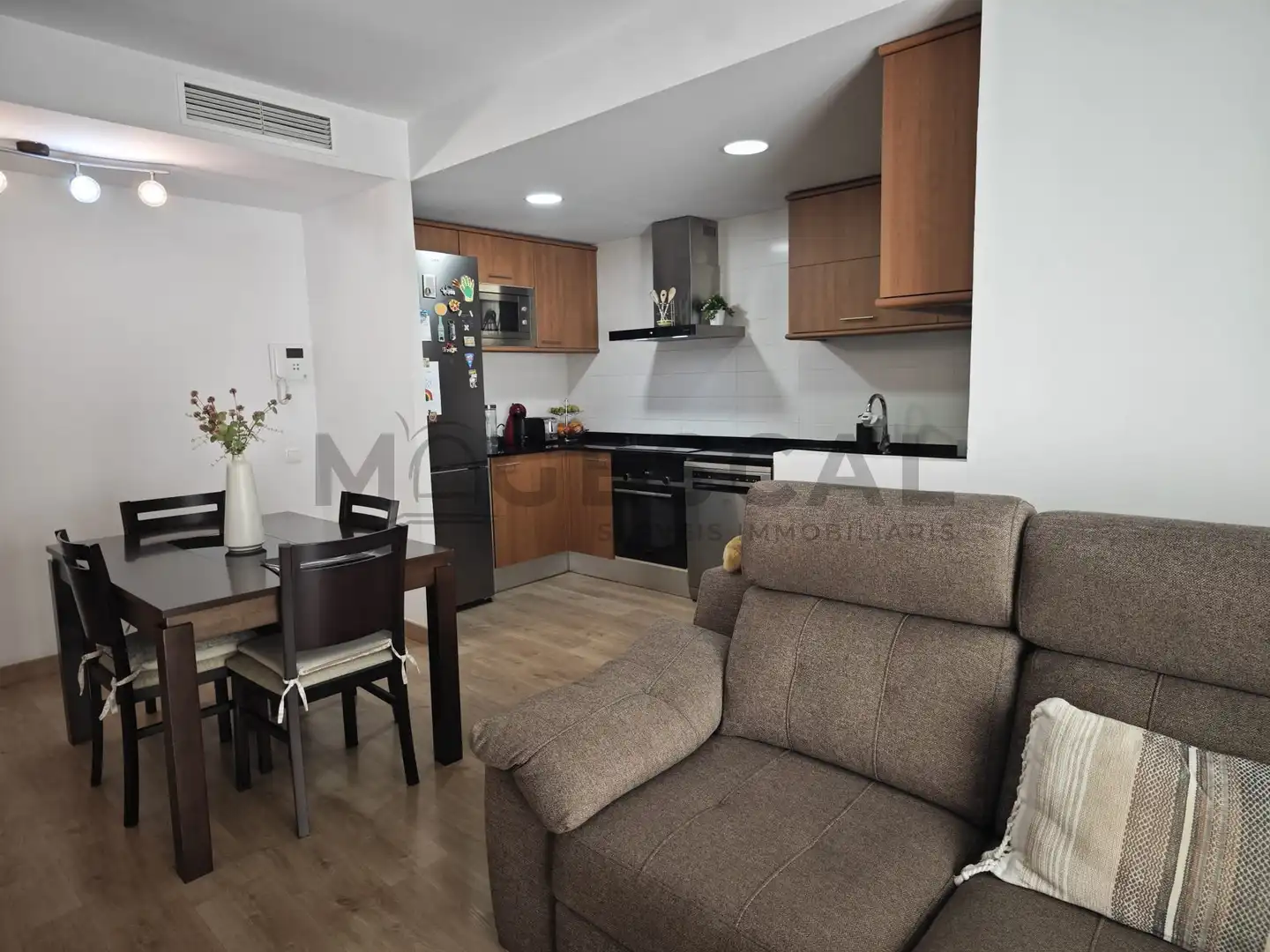 Kitchen of Flat for sale in Montcada i Reixac  with Air Conditioner, Heating and Furnished