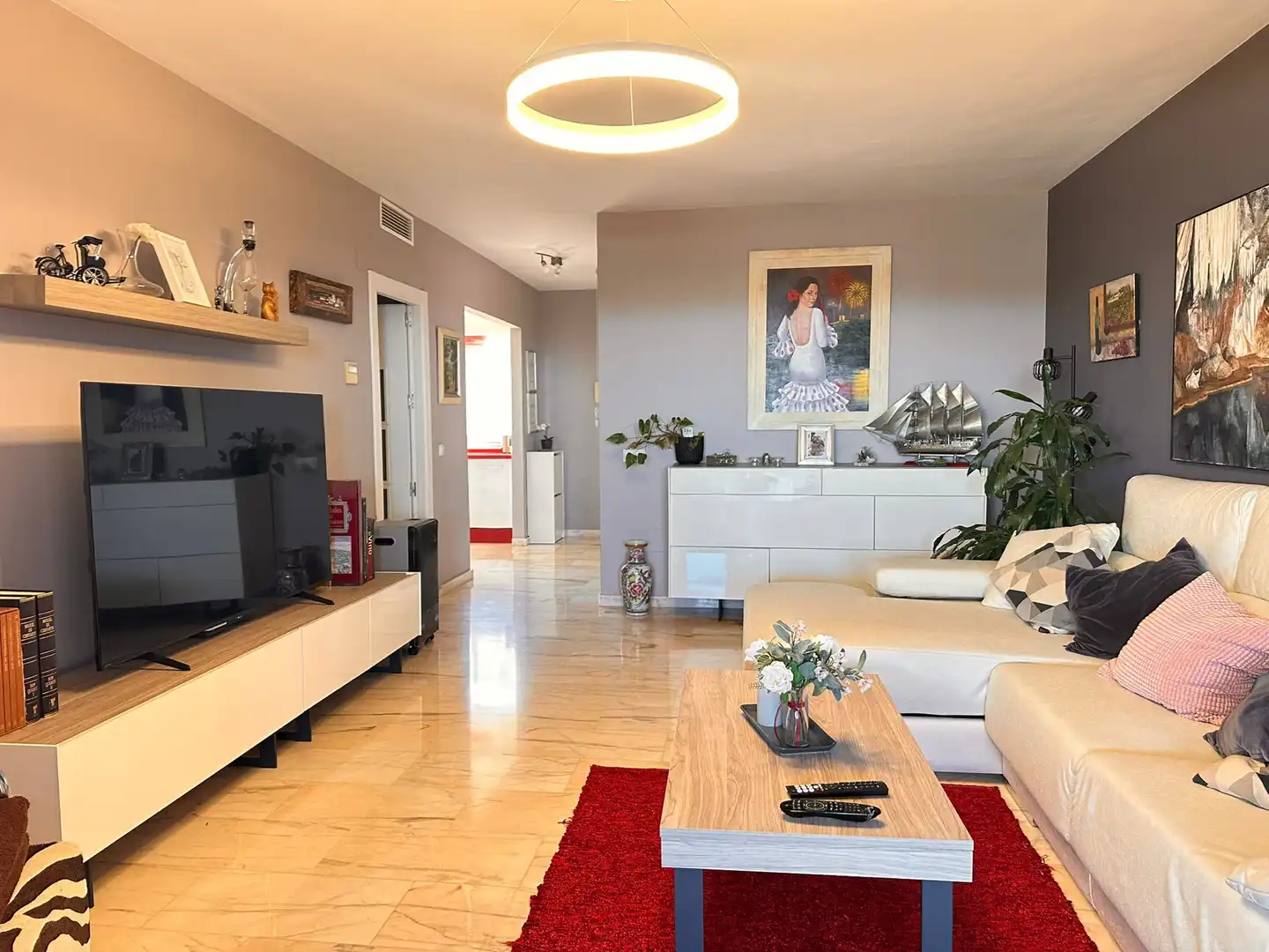 Living room of Attic for sale in Benalmádena  with Air Conditioner, Heating and Terrace