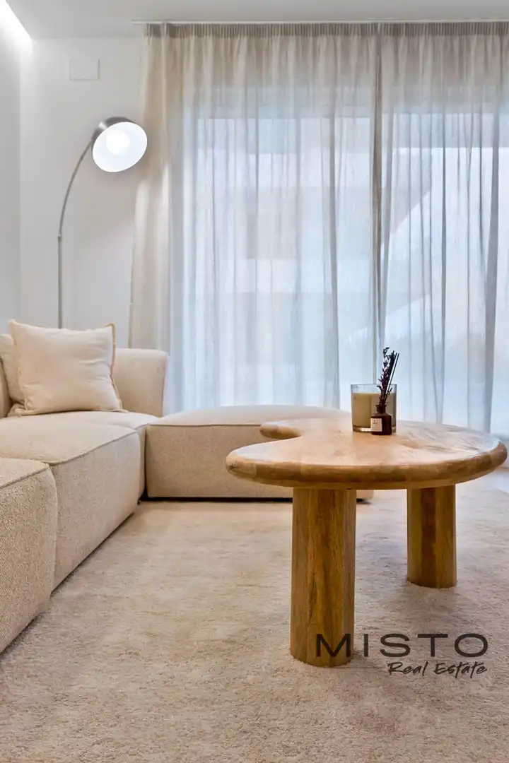 Living room of Flat for rent in Nueva Andalucía