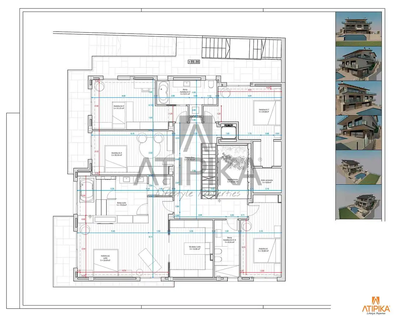 Houses for rent in Castelldefels  with Air Conditioner, Heating and Terrace