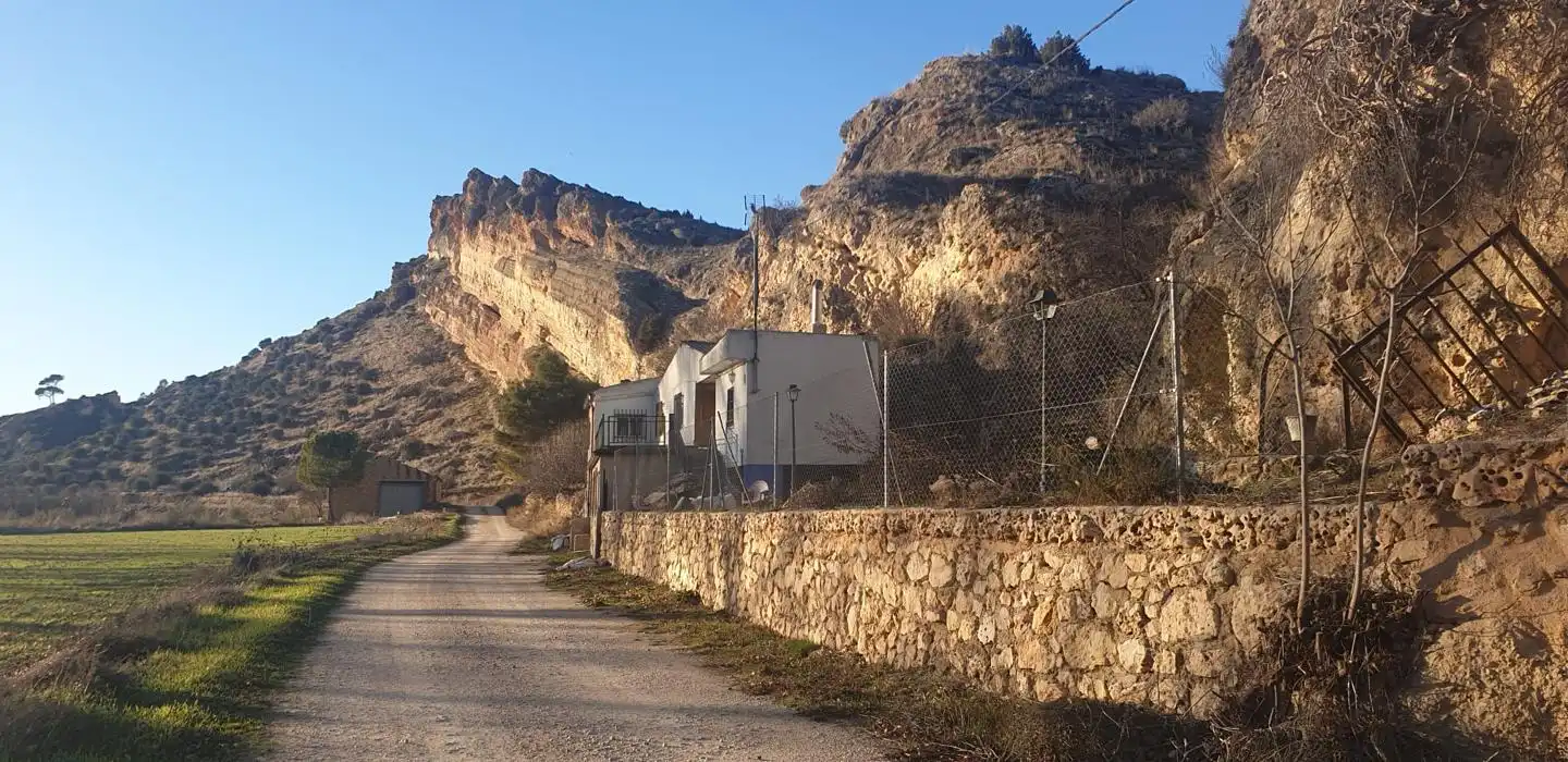 Vista exterior de Casa o chalet en venta en Zafra de Záncara con Calefacción y Terraza