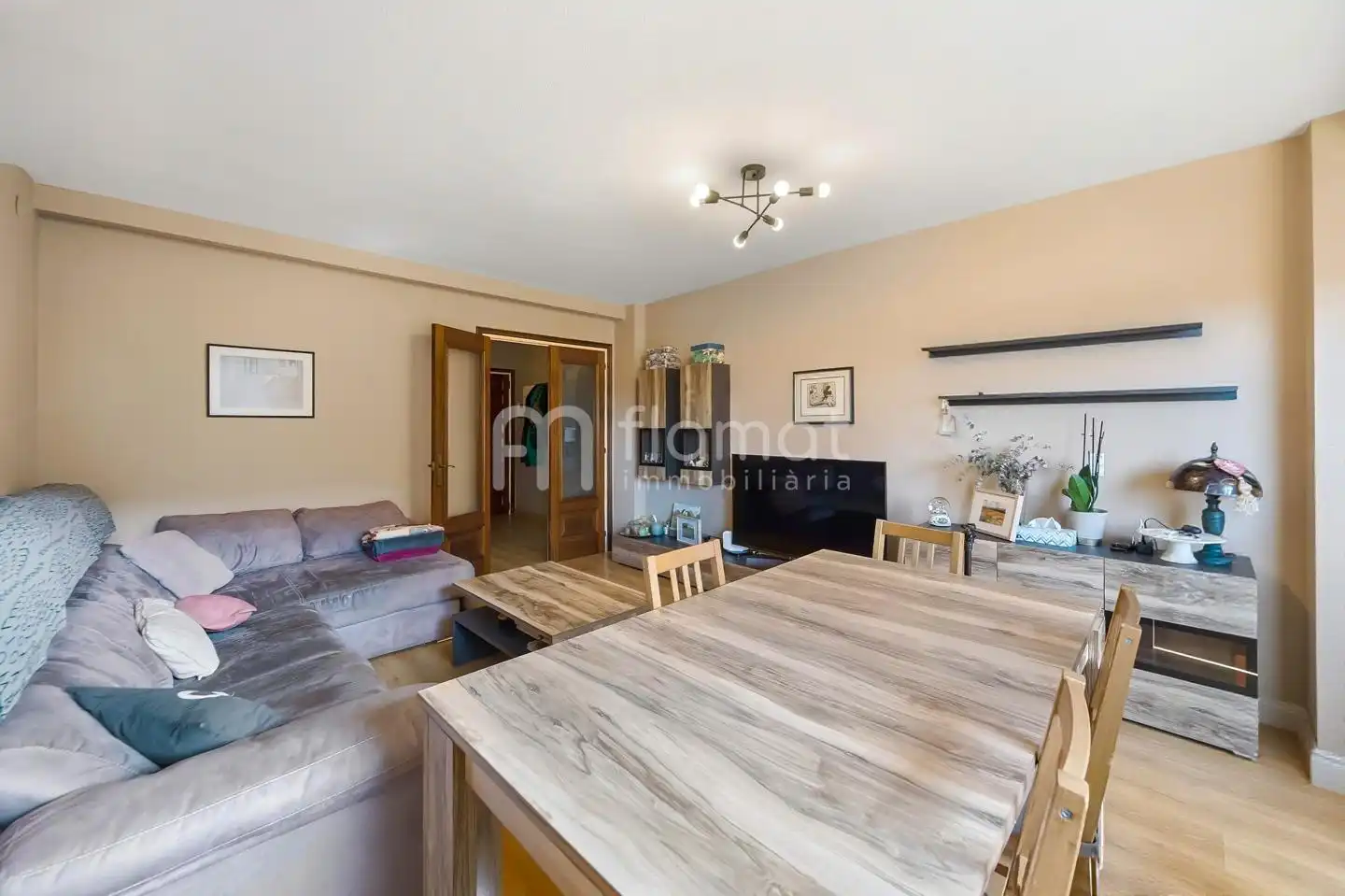 Living room of Flat for sale in Figueres