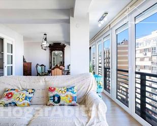 Living room of Flat for sale in  Almería Capital  with Air Conditioner and Heating