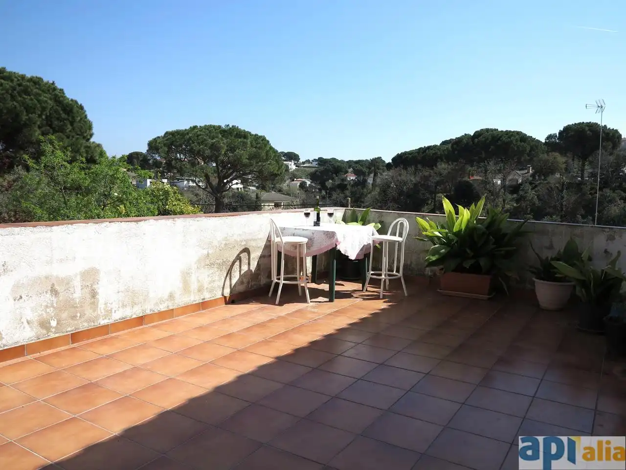 Terrassa de Casa o xalet en venda en Tordera amb Calefacció, Jardí privat i Terrassa