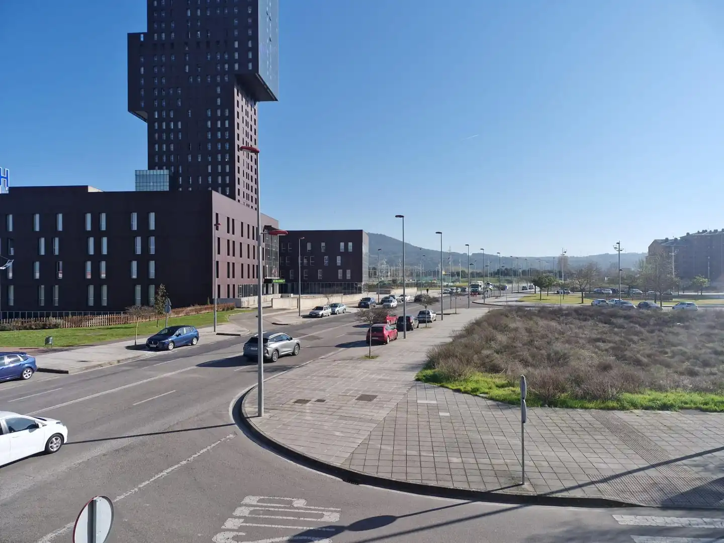 Vista exterior de Pis en venda en Ponferrada amb Calefacció, Traster i Alarma