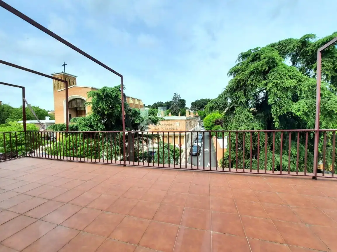 Terrasse von Geschaftsraum zur Miete in Madrid mit Klimaanlage