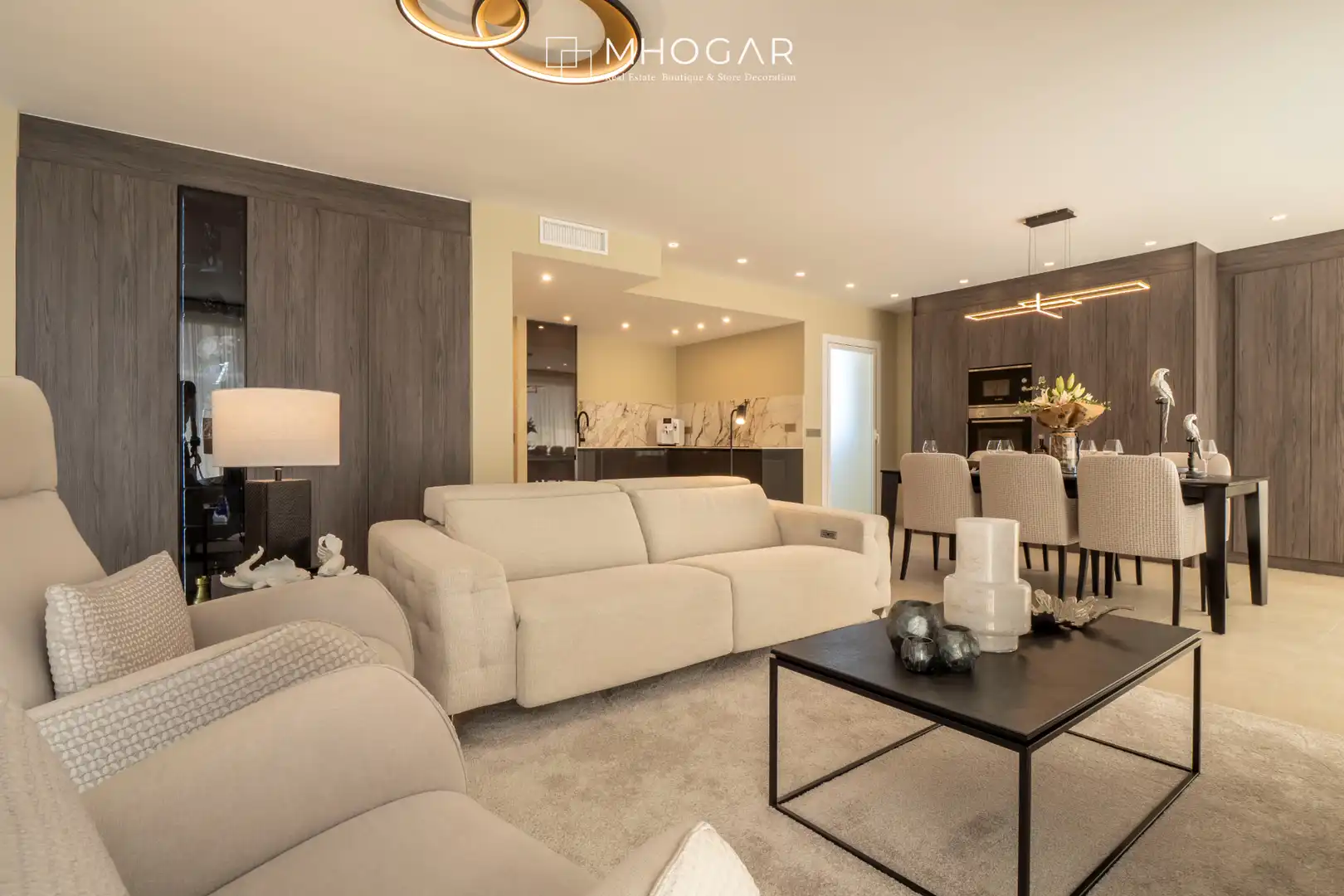 Sala de estar de Ático en venta en Calpe / Calp con Aire acondicionado, Calefacción y Terraza