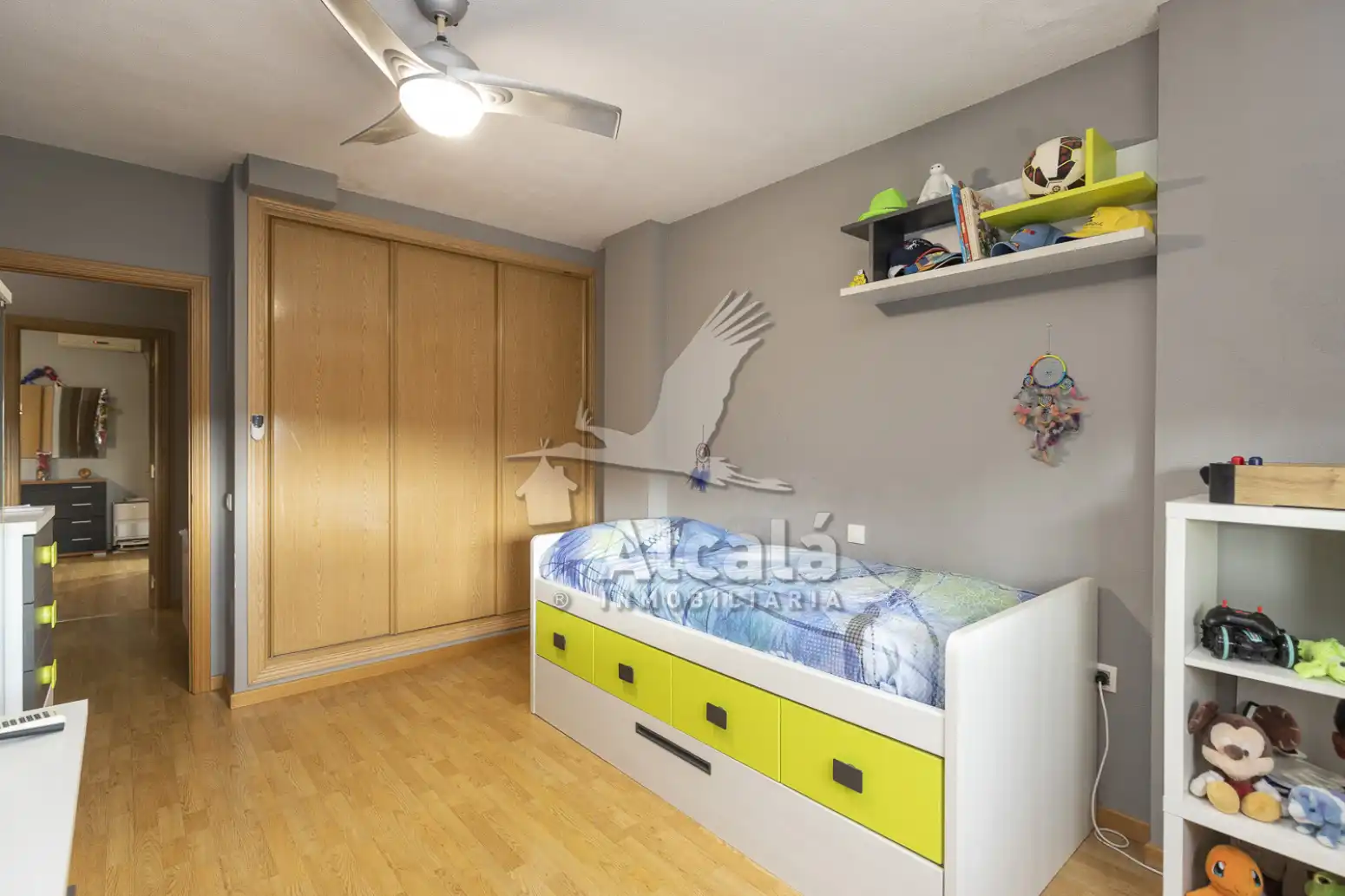 Habitación de Casa adosada en venta en Valdeavero con Aire acondicionado, Calefacción y Jardín privado