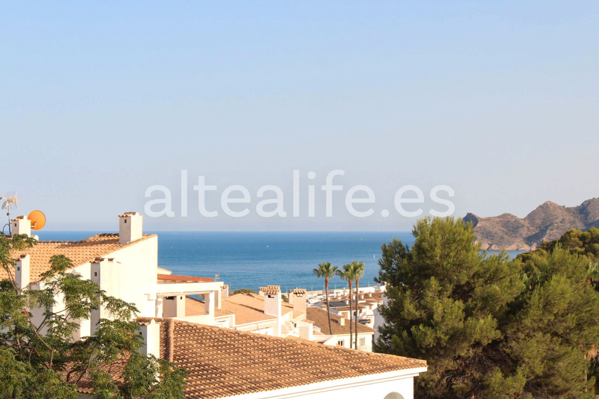Exterior view of Attic for sale in Altea  with Air Conditioner, Heating and Terrace
