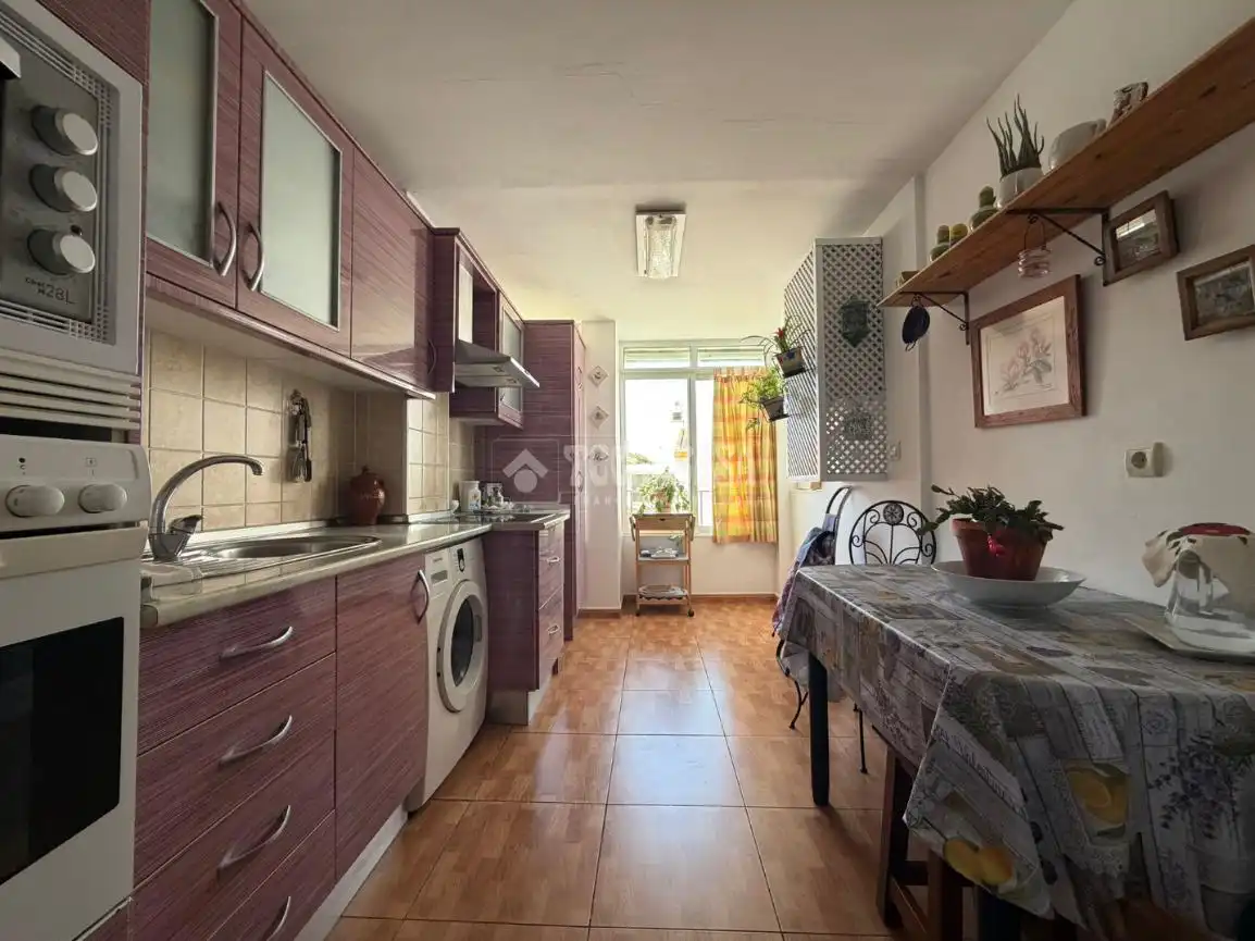 Cocina de Piso en venta en Mijas con Terraza y Piscina comunitaria