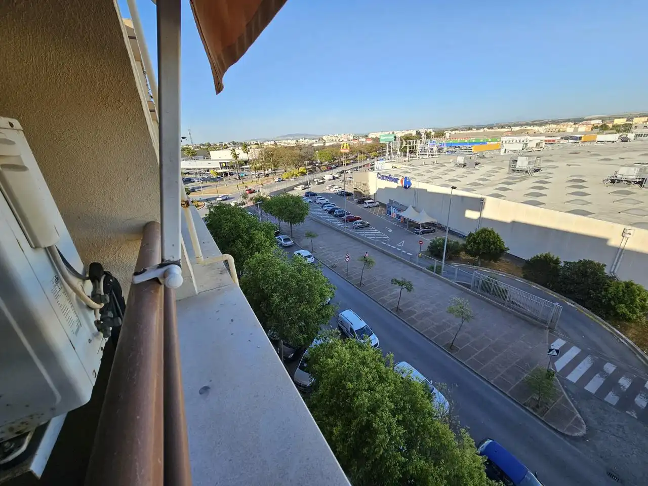 Balcony of Flat for rent in Jerez de la Frontera  with Air Conditioner, Terrace and Furnished