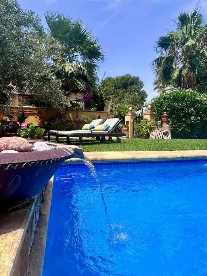 Swimming pool of Houses for sale in Alicante / Alacant  with Air Conditioner, Private garden and Terrace