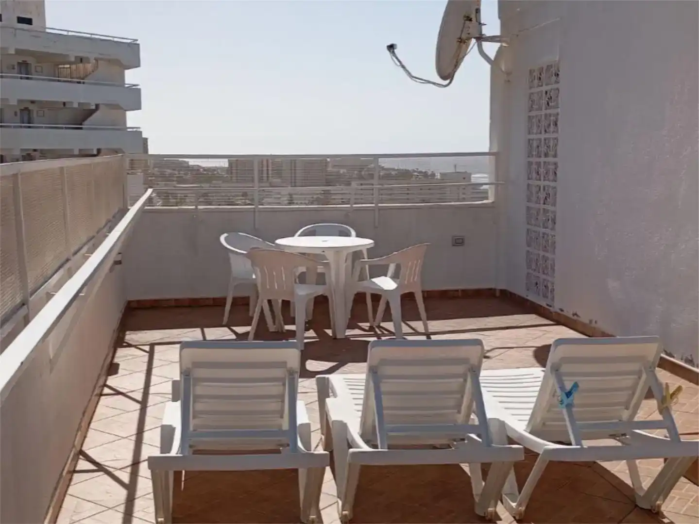 Terrasse von Wohnungen zur Miete in Adeje mit Schwimmbad, Möbliert und Balkon