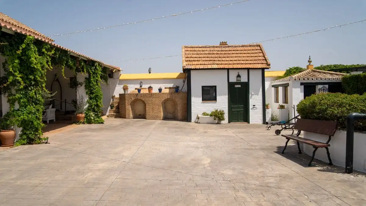 Vista exterior de Casa o xalet en venda en Espartinas amb Calefacció, Jardí privat i Terrassa