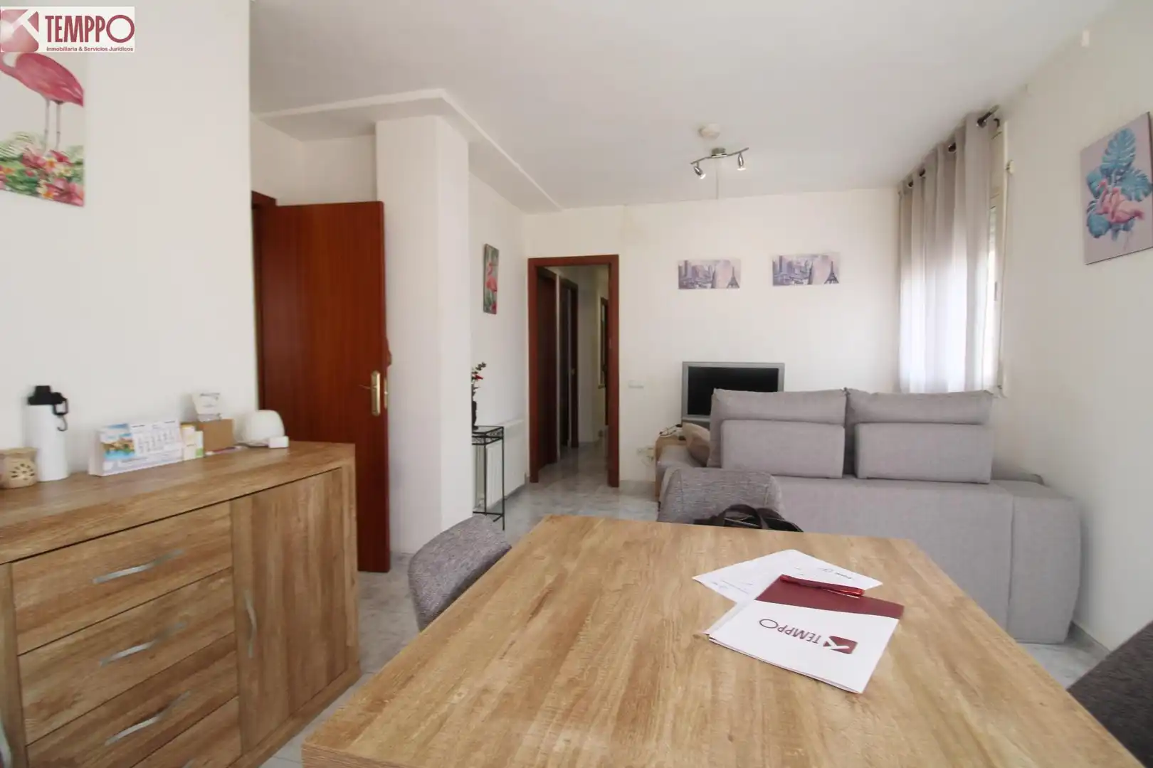 Living room of Flat for sale in El Vendrell  with Heating and Balcony