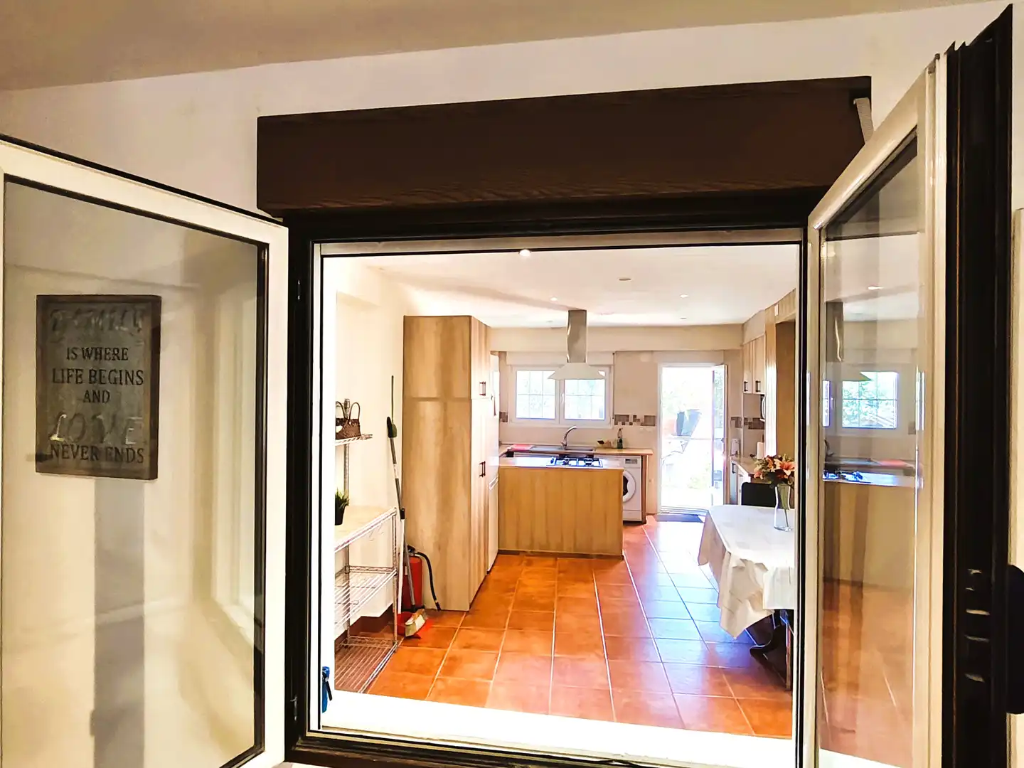 Cuina de Casa o xalet en venda en El Campillo (Valladolid) amb Calefacció, Moblat i Forn