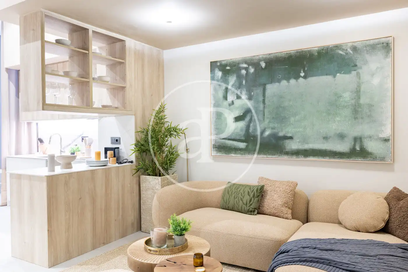 Sala de estar de Loft en venta en Barcelona con Aire acondicionado, Calefacción y Amueblado