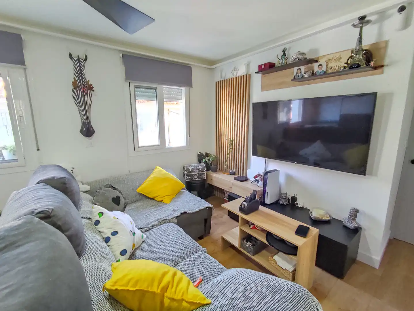 Sala de estar de Piso en venta en Torremolinos con Aire acondicionado, Amueblado y Horno