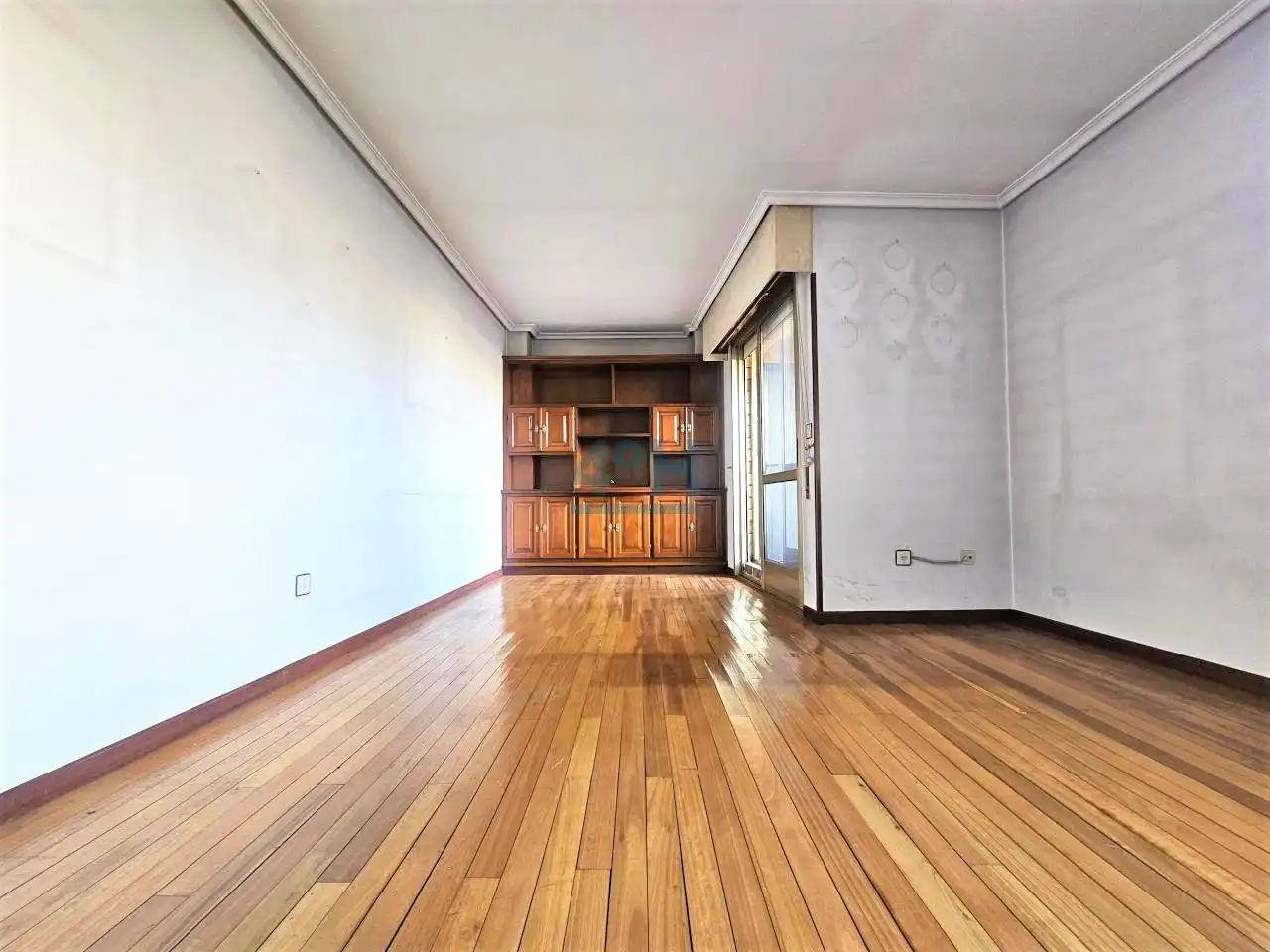 Wohnzimmer von Wohnung zum Verkauf in Ourense Capital  mit Heizung, Parkett und Terrasse