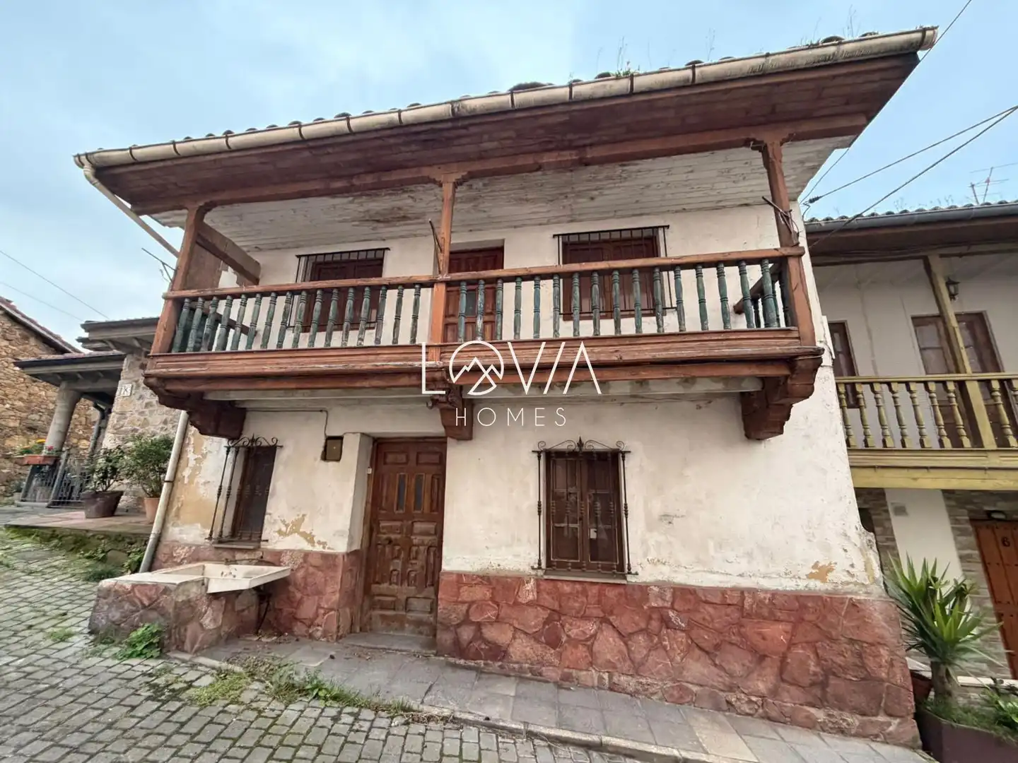 Vista exterior de Casa o chalet en venta en Riosa con Terraza