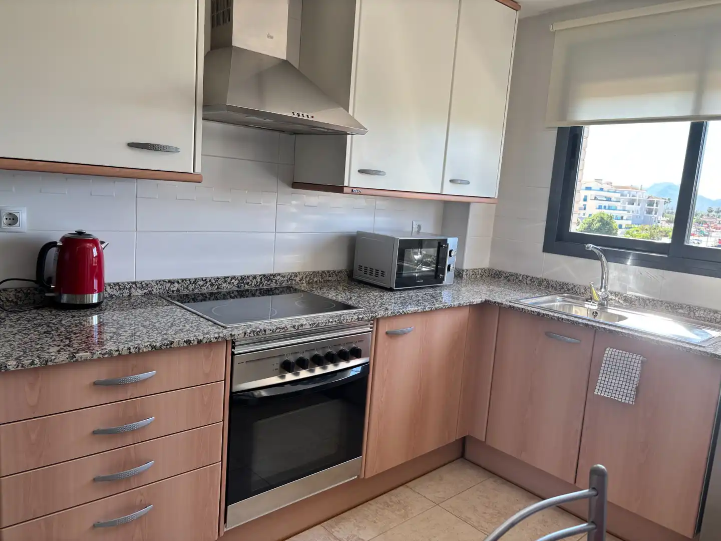 Kitchen of Apartments for rent in Dénia  with Air Conditioner, Terrace and Furnished