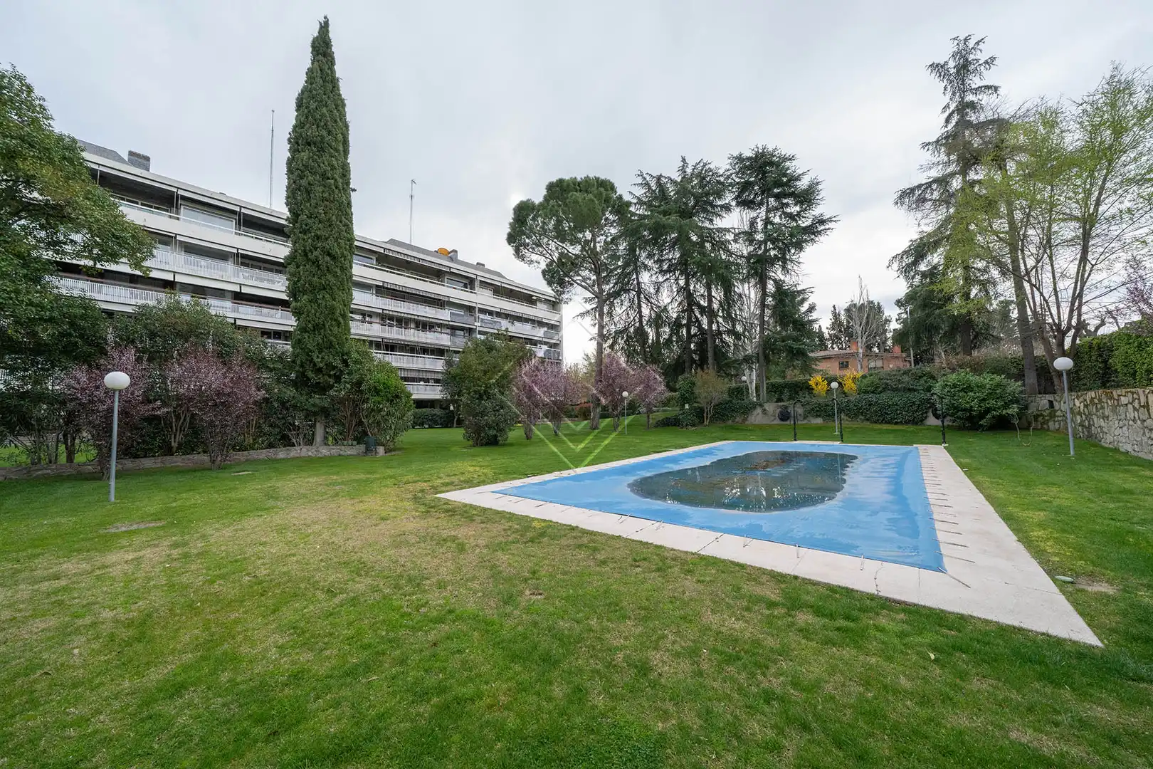 Garden of Flat for sale in Madrid  with Air Conditioner, Heating and Terrace