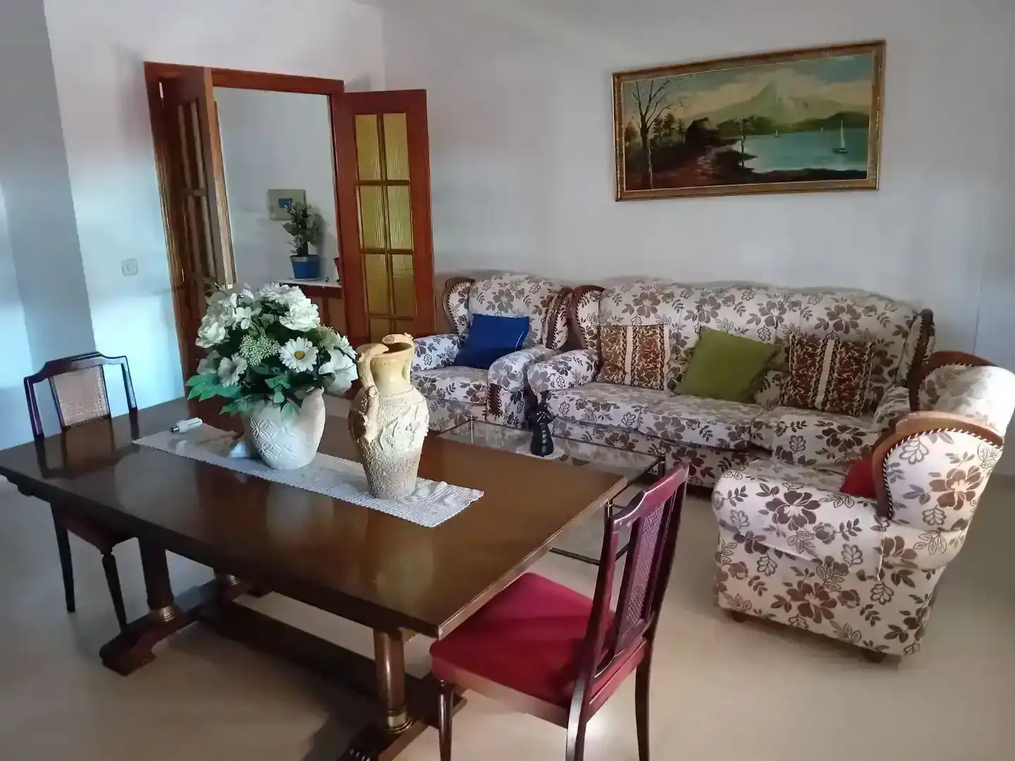 Sala d'estar de Pis de lloguer en Reyes Católicos - Paseo San Antonio