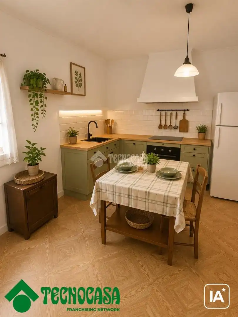 Cuina de Casa o xalet en venda en Gálvez amb Jardí privat