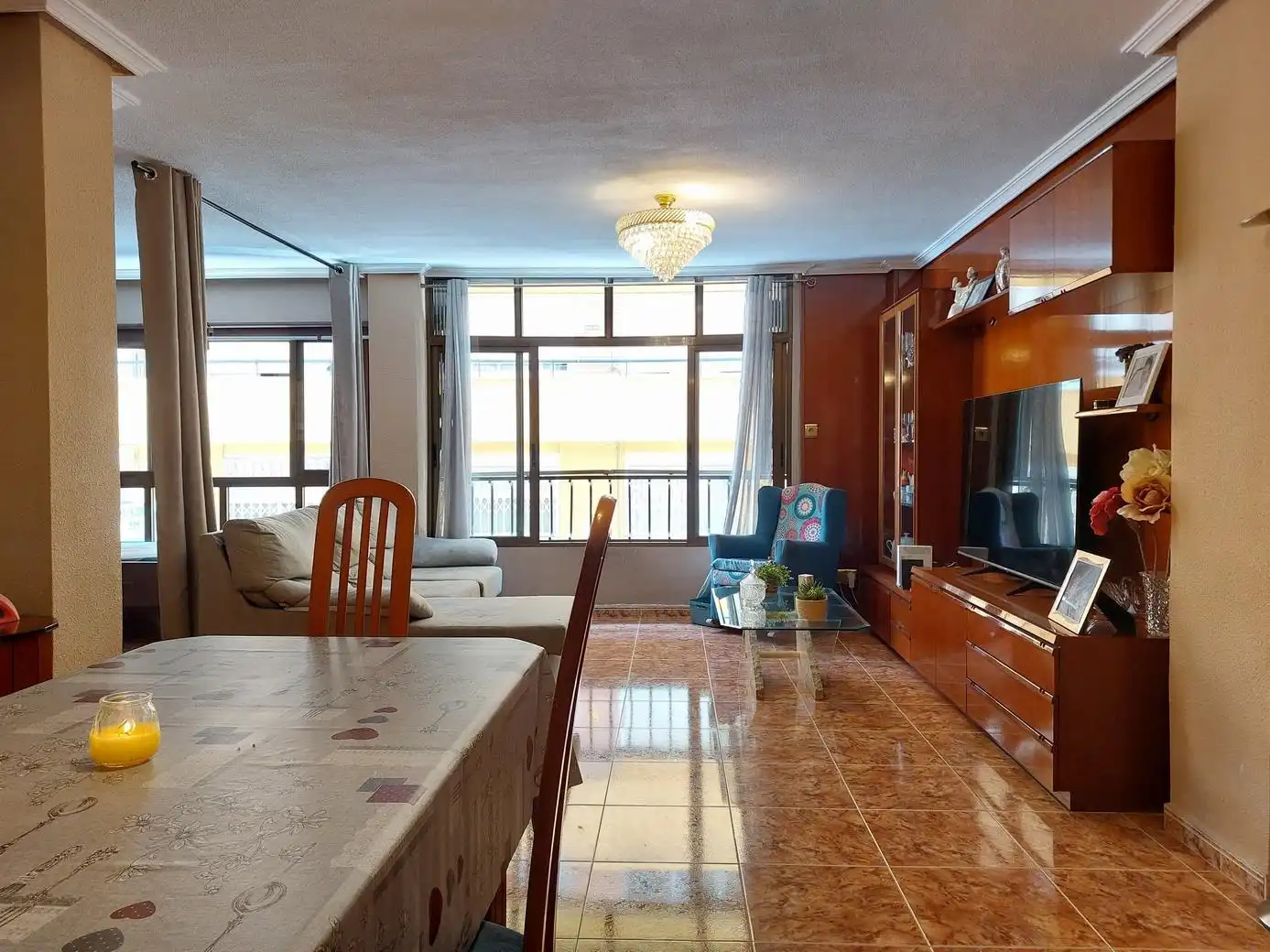 Sala d'estar de Pis en venda en Alicante / Alacant