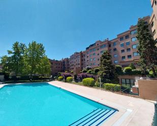 Piscina de Pis de lloguer en  Madrid Capital amb Aire condicionat, Calefacció i Moblat