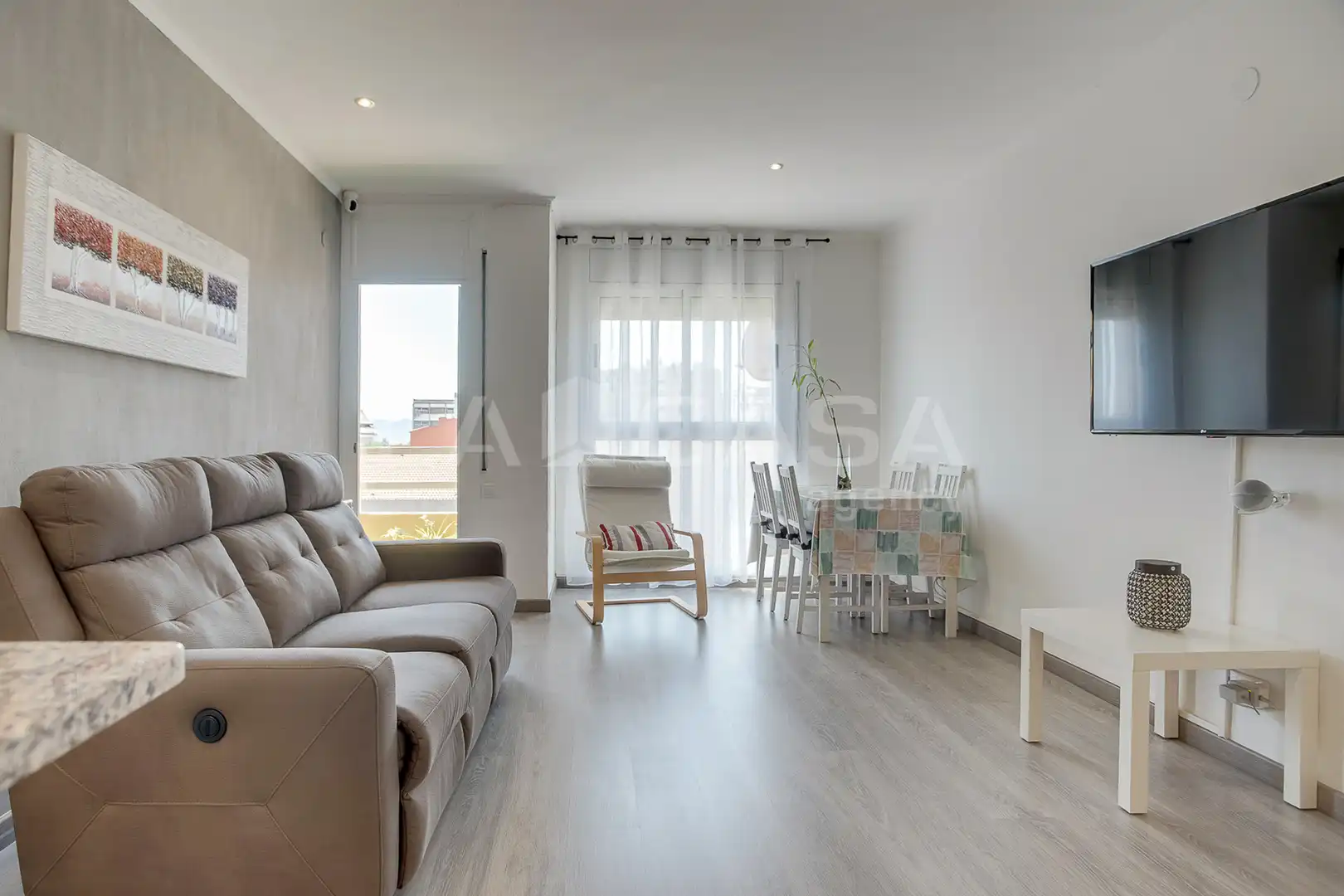 Living room of Flat for sale in Granollers  with Balcony