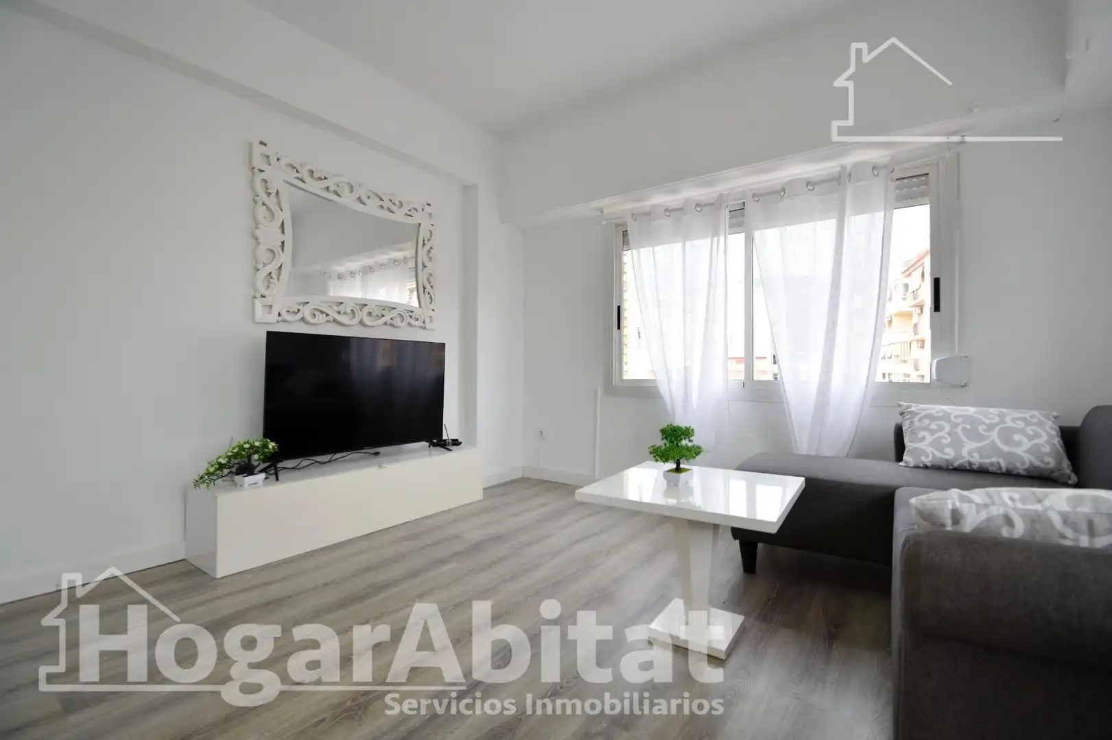Living room of Flat for sale in Dénia  with Air Conditioner, Heating and Terrace